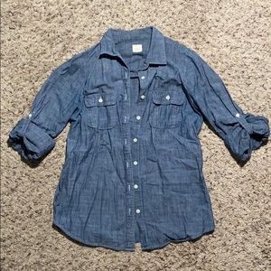 J. Crew chambray Button Down Shirt